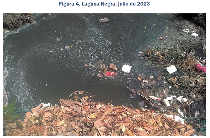 Laguna Negra, julio de 2023
