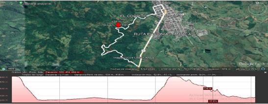 El camino de las Heliconias – Mirador de la Cruz