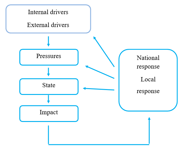  Modified DPSIR model