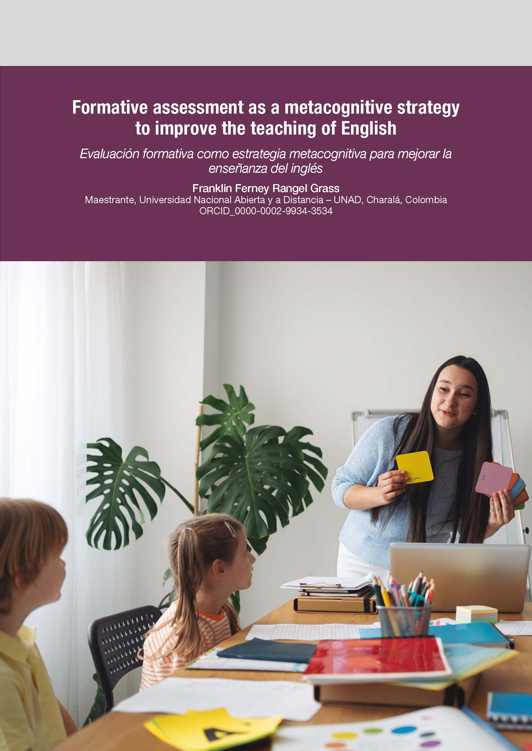 Evaluación formativa como estrategia metacognitiva para mejorar la enseñanza del inglés