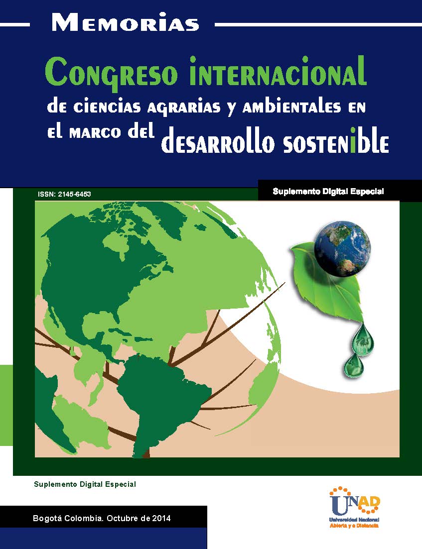 I congreso internacional de ciencias agrarias y ambientales
